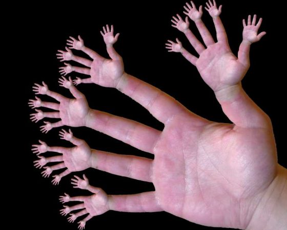 your fingers after the class